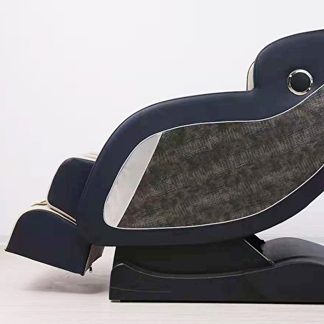 RelaxaSoothe Zero Gravity massagestoel blauw/wit