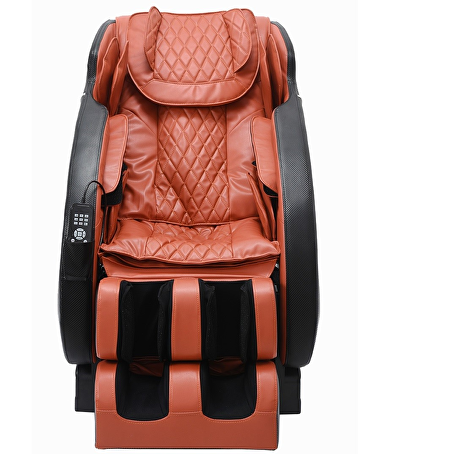 RelaxaSoothe Zero Gravity massagestoel zwart/rood