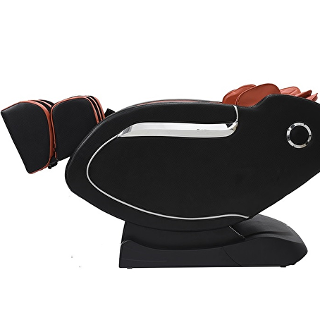 RelaxaSoothe Zero Gravity massagestoel zwart/rood