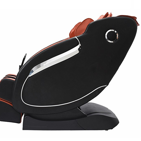 RelaxaSoothe Zero Gravity massagestoel zwart/rood