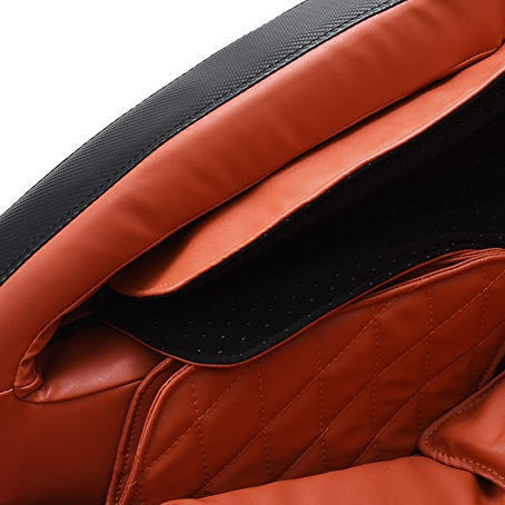 RelaxaSoothe Zero Gravity massagestoel zwart/rood