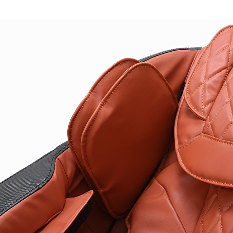 RelaxaSoothe Zero Gravity massagestoel zwart/rood