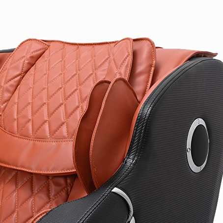 RelaxaSoothe Zero Gravity massagestoel zwart/rood