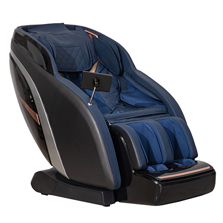 RelaxaSoothe Zero Gravity massagestoel zwart/blauw