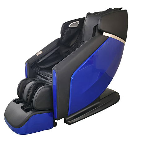 RelaxaSoothe Zero Gravity massagestoel donkerblauw/zwart