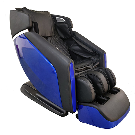RelaxaSoothe Zero Gravity massagestoel donkerblauw/zwart