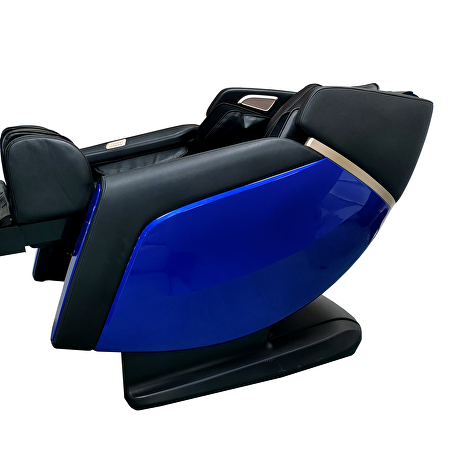RelaxaSoothe Zero Gravity massagestoel donkerblauw/zwart