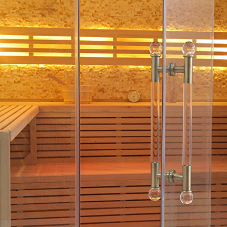 PureRelax Rechthoekige Sauna 220x220x210cm met kachel