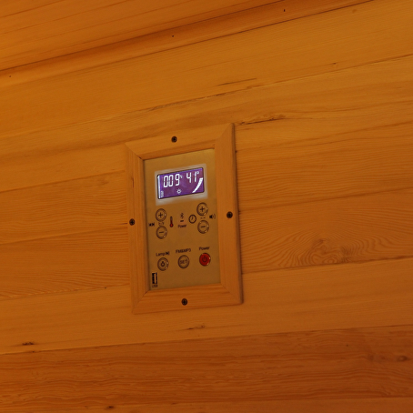 PureRelax Rechthoekige Sauna 220x220x210cm met kachel