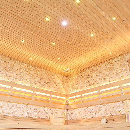 SereNova Prisma Sauna 220x220x210cm met kachel