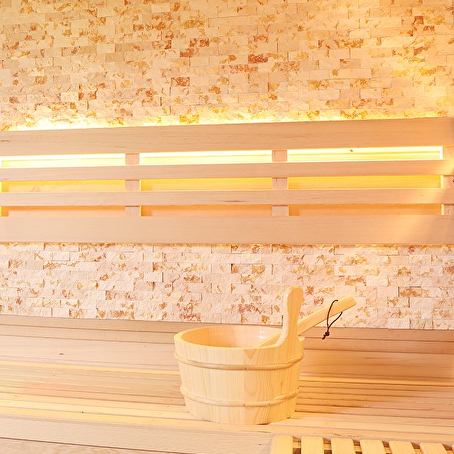 SereNova Prisma Sauna 250x250x210cm met kachel