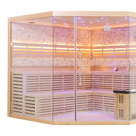SereNova Prisma Sauna 250x250x210cm met kachel