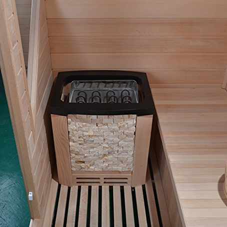 ZenSa Sauna 206x153x204cm met kachel