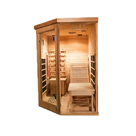 Harmoni 1-persoons Infraroodsauna 180x130x190cm