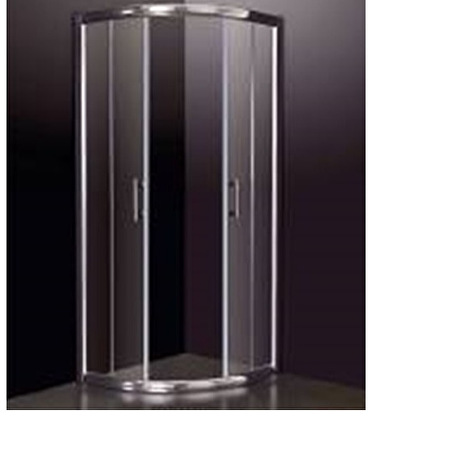 EasyShower douchecabine halfrond met schuifdeuren / 90x90x180 cm