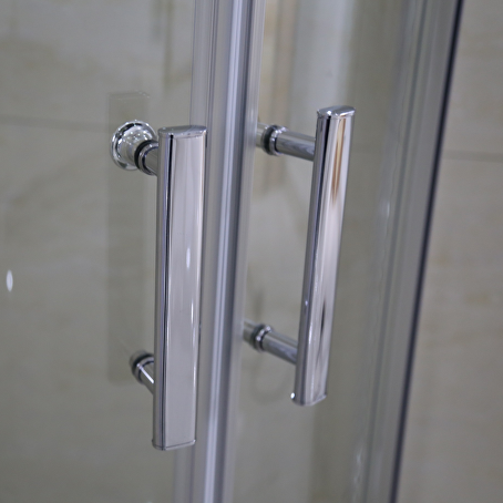 EasyShower douchecabine halfrond met schuifdeuren / 90x90x180 cm