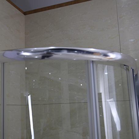 EasyShower douchecabine halfrond met schuifdeuren / 90x90x180 cm