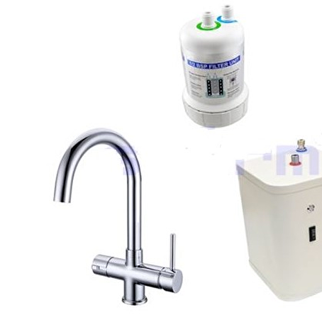 Jalm & Hamo opzet 3- in -1 kokend water kraan