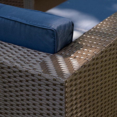 Breeze loungeset 12-delig bruin wicker