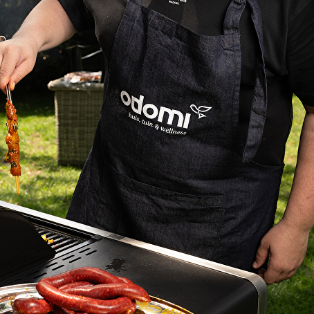 GrilluxePrime gasbarbecue 6 branders met gietijzeren kookplaat