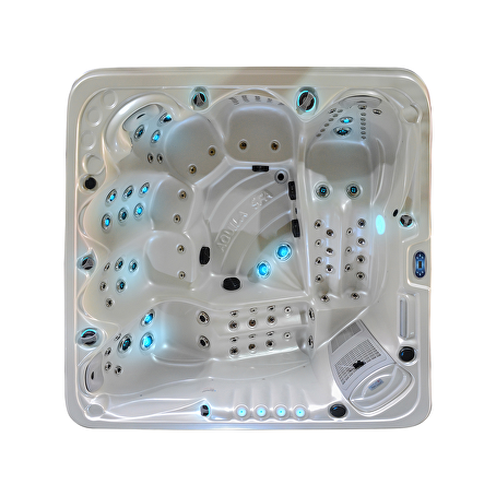Tropi 6-persoons Outdoor Spa wit / WiFi module
