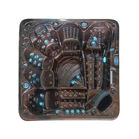 Tropi 6-persoons Outdoor Spa brown / WiFi module