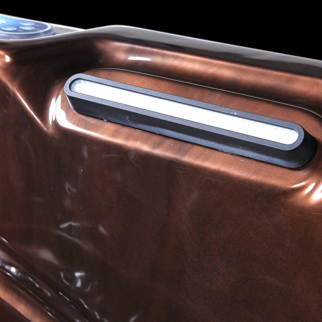 Tropi 6-persoons Outdoor Spa brown / WiFi module