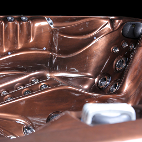 Tropi 6-persoons Outdoor Spa brown / WiFi module