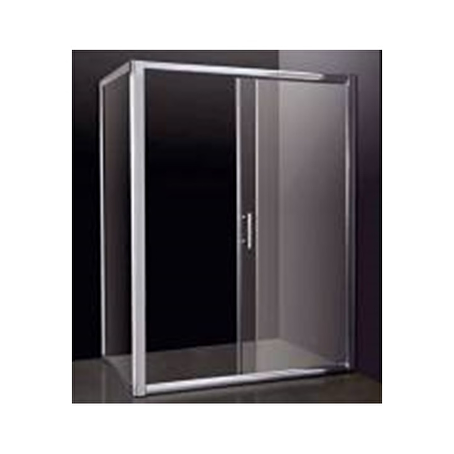 EasyShower douchecabine rechthoekig met schuifdeur / 120x80x180 cm