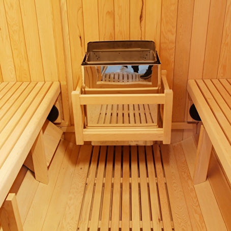 BarRelax barrelsauna 180 cm x 240 cm met kachel