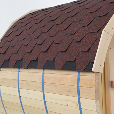 BarRelax barrelsauna 180 cm x 240 cm met kachel