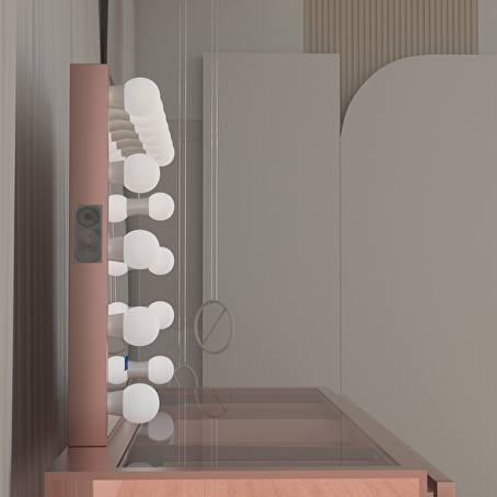 Kaptafel Rose Gold Whispers