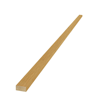 Eindlat wandpaneel Eiken 300cm - 3-zijdig houtfineer