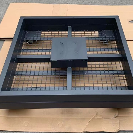 Paralux parasolvoet 100x100 cm met wielen (zonder tegels)