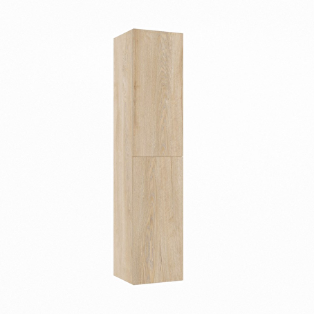 MONDIAZ BEAM 160cm kolomkast kleur washed oak met 2 deuren