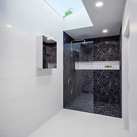 MONDIAZ CUBB spiegelkast 60x70x16cm kleur talc met 1 deur