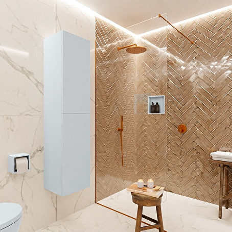 MONDIAZ BEAM 160cm kolomkast kleur clay met 2 deuren
