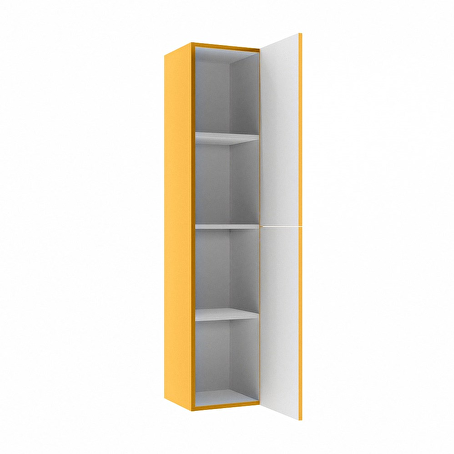 MONDIAZ BEAM 160cm kolomkast kleur ocher met 2 deuren