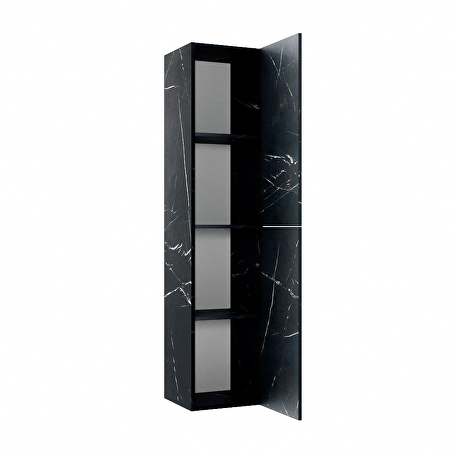 MONDIAZ BEAM 160cm kolomkast kleur Marquina met 2 deuren