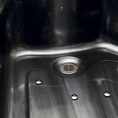 Jetstream 5-persoons Outdoor Spa - 2 ligbedden - Zwart / Bluetooth