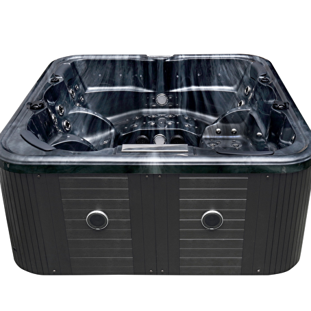 Jetstream 5-persoons Outdoor Spa - 2 ligbedden - Zwart / Bluetooth